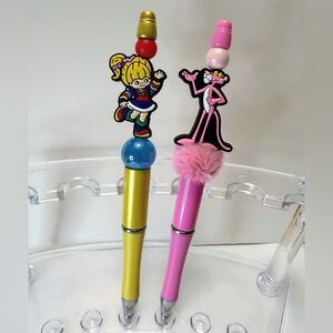 Beaded Character Pens